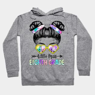 Little Miss Eighth Grade Girls Back To School Shirt Daughter Hoodie